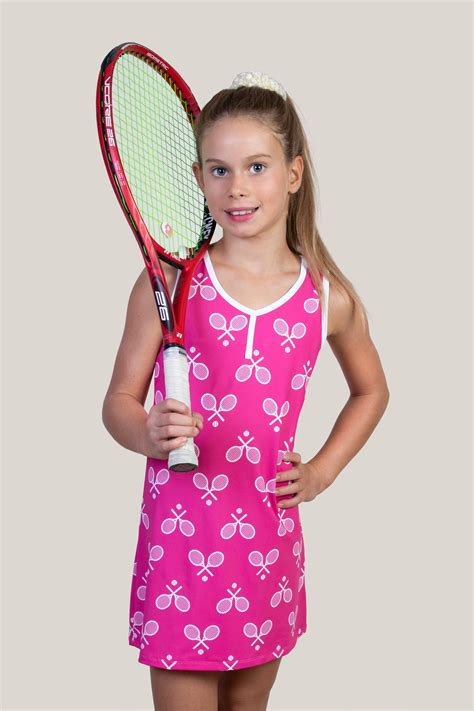 Smash It Tennis Dress for Kids. Tennis Clothing for Girls. Unique, Cute, Unusual. - Etsy