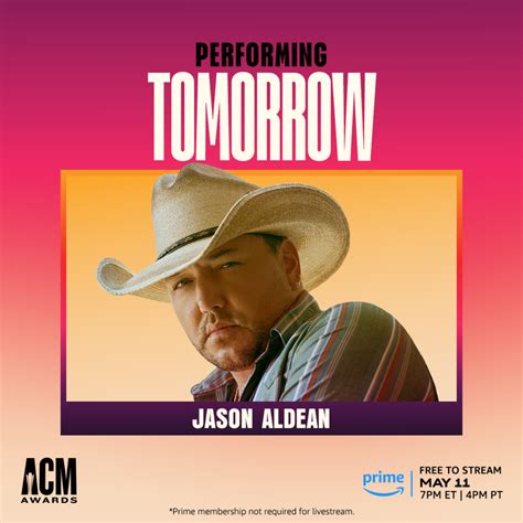 JASON ALDEAN TO PERFORM AT THE 58TH ACM AWARDS - Jason Aldean