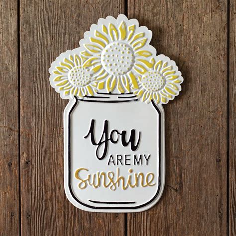 Farmhouse-Style You Are My Sunshine Sign