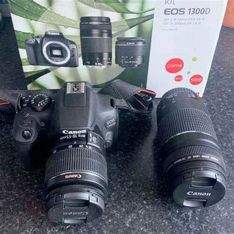 Canon EOS 1300D Double lens kit