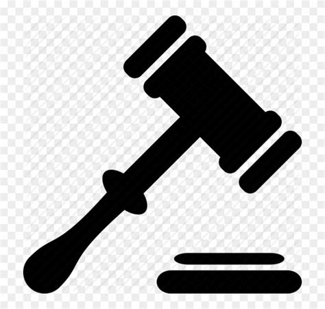 Adjudication, Auction, Court, Gavel, Hammer, Judge, - Gavel Icon - Free Transparent PNG Clipart ...