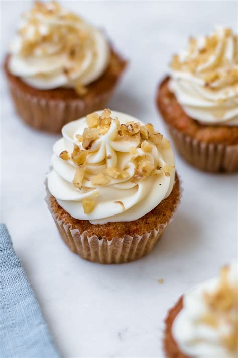 Melt in Your Mouth Carrot Cake Cupcakes