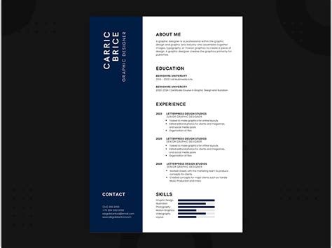 Resume Dimensions | Designhill