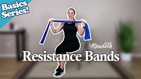 Senior Fitness 20 Min Basic Resistance Bands Workout For Beginners ...