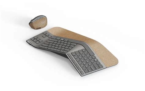 Lenovo's Go Ergonomic Set is a set of keyboards and mice, inspired by the human form and ...