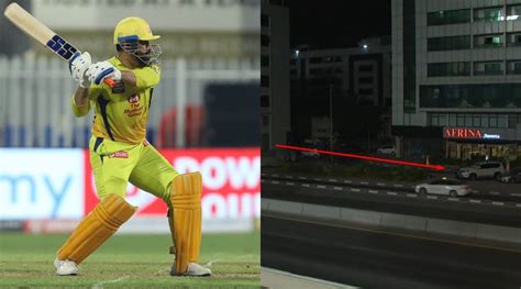 IPL 2020: MS Dhoni hits the ball out of Sharjah stadium, fan takes it home | Ipl News - The ...