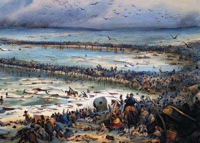 Napoleon and his men finally reach the Berezina River which is the ...