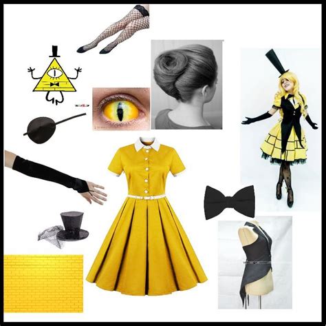 Bill Cipher Cosplay in 2022 | Cosplay, Fashion, Polyvore image