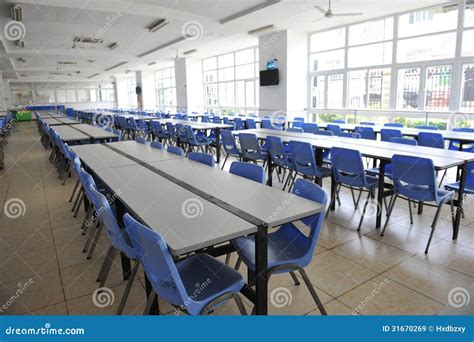 Clean School Cafeteria Royalty Free Stock Images - Image: 31670269