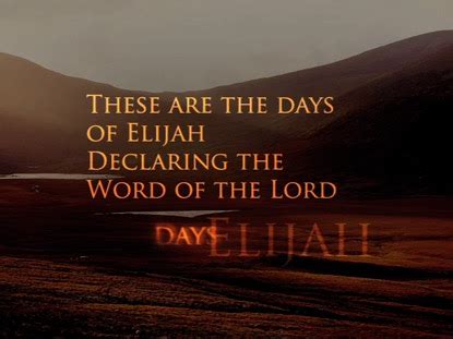 Days Of Elijah Video Worship Song Track with Lyrics | Robin Mark | WorshipHouse Media