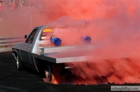 Cars, Cameras & Chronic Illness: Burnout Photo of the Day: HQ Holden ute