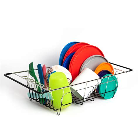 Buy Better Houseware 1484.8 Over Sink Dish Drainer, 19.25 x 8.25 x 4.5 ...