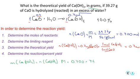 Chemistry Percent Yield Worksheet Answers