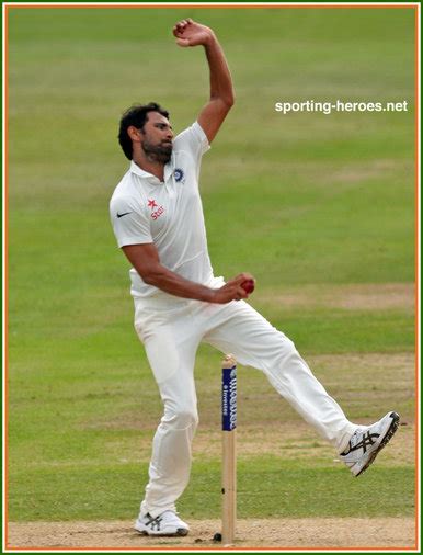 Mohammed SHAMI - Test Record for India. - India