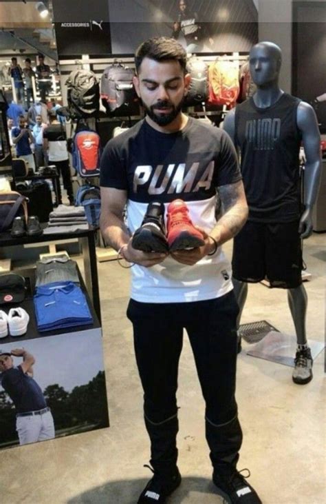 Virat kohli at puma store | Actor clothes, Celebrity style, Celebrity ...