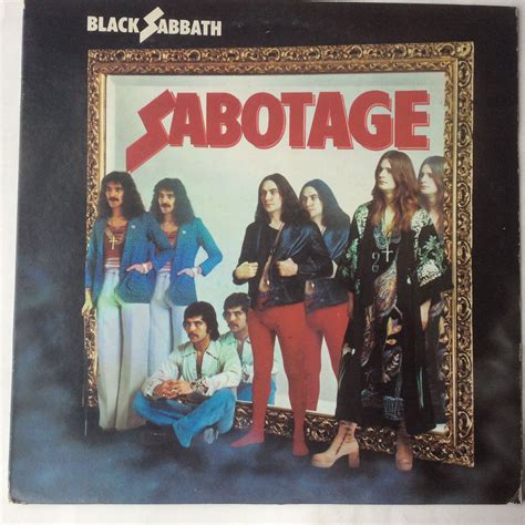 Black Sabbath Sabotage-original Vinyl Record-album-warner Bros-bs 2822 ...