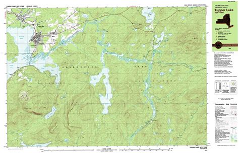 Stony Creek Mountain topographic map, NY - USGS Topo Quad 44074b3