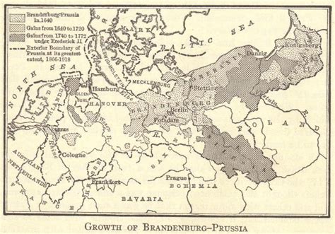 Brandenburg Prussia Map | Student Handouts