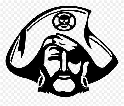 Pirate - Park Center High School Logo Clipart (#5606158) - PinClipart