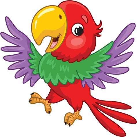 Parrot Clipart - Png Download - Full Size Clipart (#5338300) - PinClipart