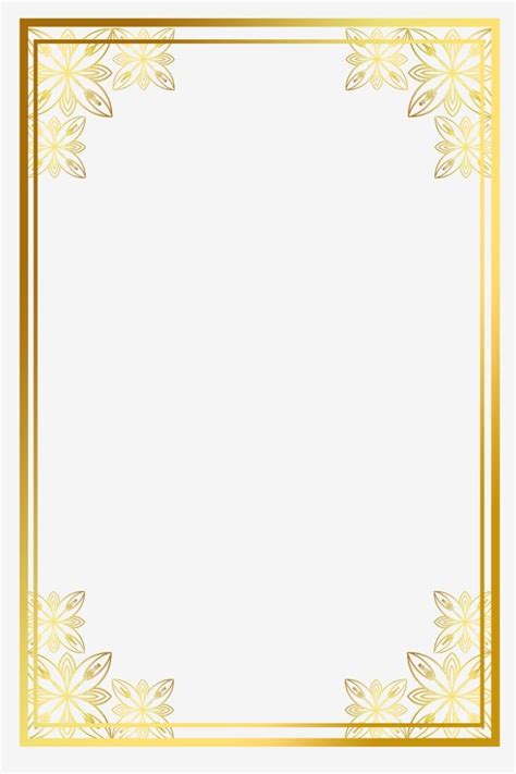 Gold Frame Hd Transparent, Gold Frame, Frame Clipart, Gold Box, Photo Frame PNG Image For Free ...