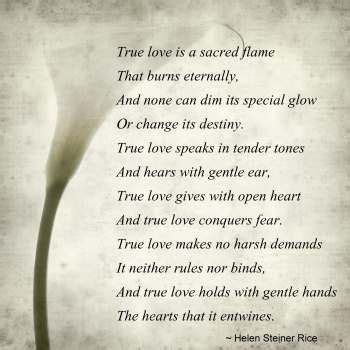 True Love Poem - Love Poetry, Love Poems, True Love, Romantic Poetry | True love poems, Love ...