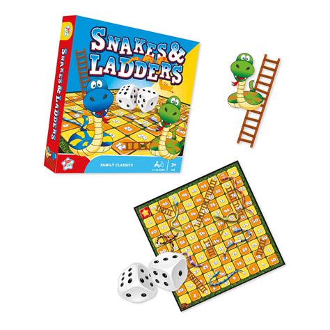 KIDS PLAY FAMILY Classics Board Games Snakes & Ladders Ludo 2+ Players Age 3+ £7.13 - PicClick UK