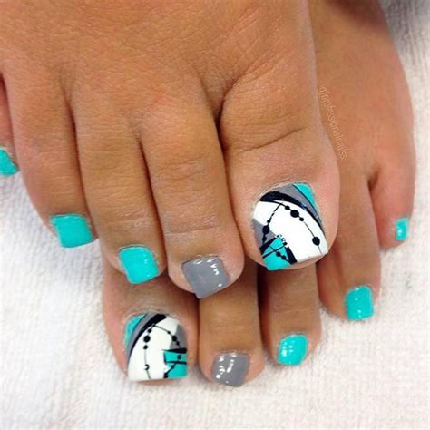 80+ Easy And Adorable Summer Toe Nail Art designs | Pedicure designs toenails, Pedicure nail art ...