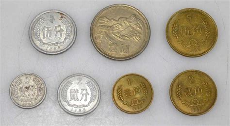 Complete Set Chinese Coins for 1986