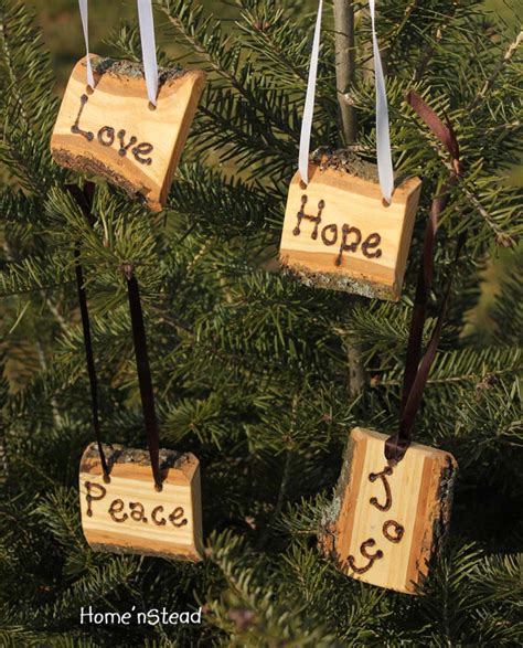 30 DIY Rustic Christmas Ornaments Ideas | moco-choco