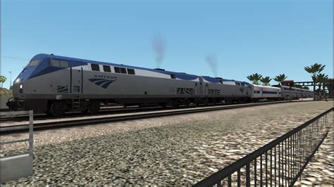 Train Simulator 2014 HD: Amtrak 4 The Eastbound Southwest Chief at ...