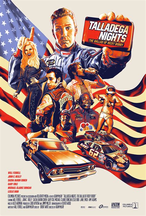 Talladega Nights | Poster By Benterdik