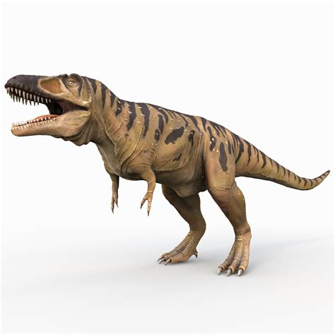 3d model tarbosaurus rigged dinosaur