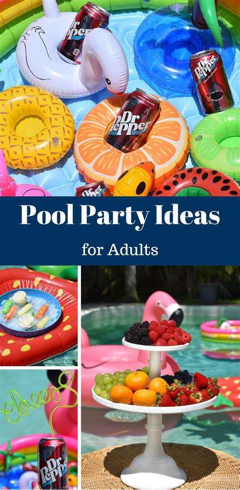 Pool Party Ideas for Adults • Happy Family Blog