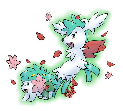 Shiny Shaymin by Avi-the-Avenger on DeviantArt