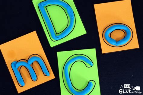 DIY Tactile Alphabet Cards