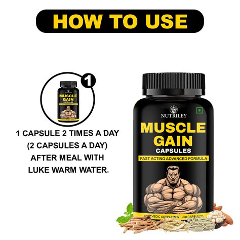 Muscle Gain Capsules – Nutriley Healthcare