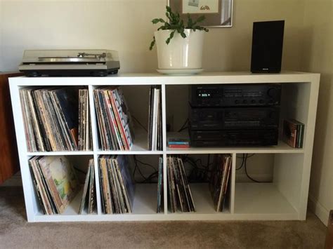 Ikea Kallax/Expedit Turntable & Audio storage hacks | Kallax ikea ...