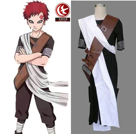 Anime Individual NARUTO Gaara 3rd Men's Cosplay Costume Male Hokage ...