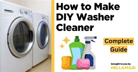 How to Make DIY Washer Cleaner