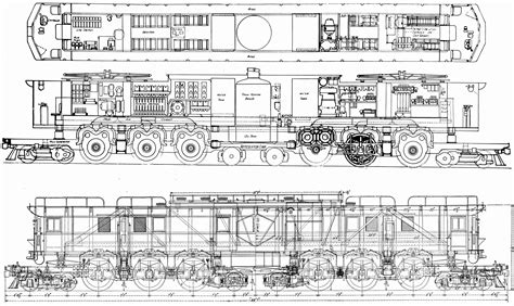 1000+ images about Blueprints, Railroads on Pinterest | Antiques, Track and Electric locomotive