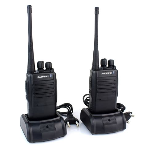 1 pair Walkie Talkie BF-388A UHF 400-470 MHz 5W 16CH Portable Two-Way Radio BAOFENG Free ...