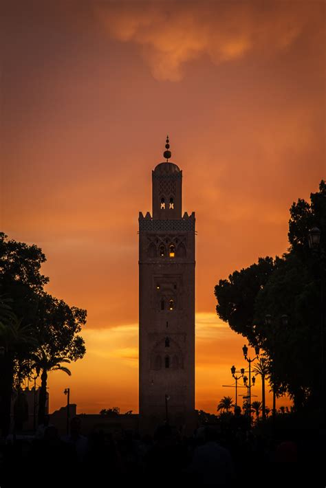 Koutoubia Mosque at Sunset – Marrakesh | Marty Cohen Photography