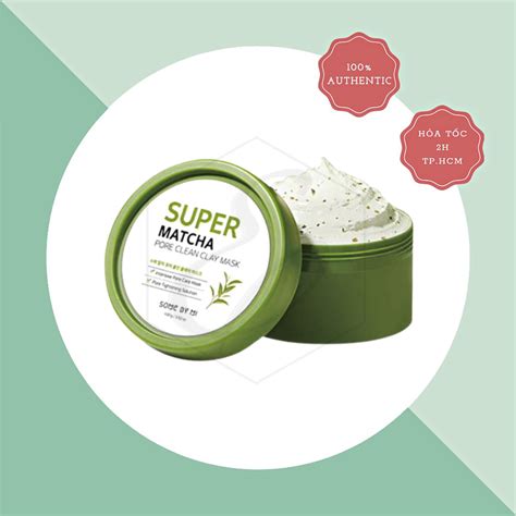 Mặt Đất Sét Trà Xanh Some By Mi Super Matcha Pore Clean Clay Mask - 100g