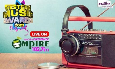 Western Music Awards 2021 to be aired live on empire 102.7 - OurNewsGh