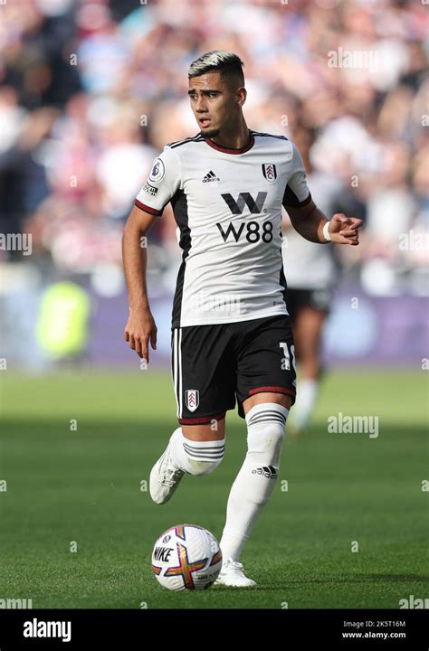 Fulham's Andreas Pereira during the Premier league match between West ...