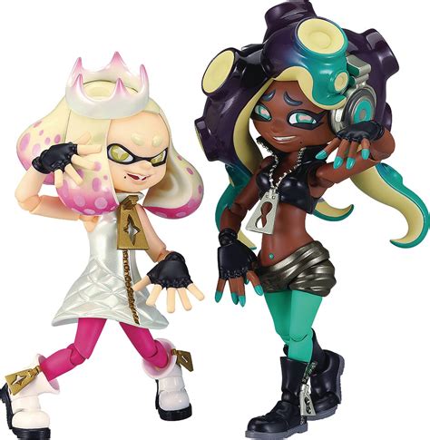 OCT208407 - SPLATOON 2 OFF THE HOOK FIGMA AF SET - Previews World