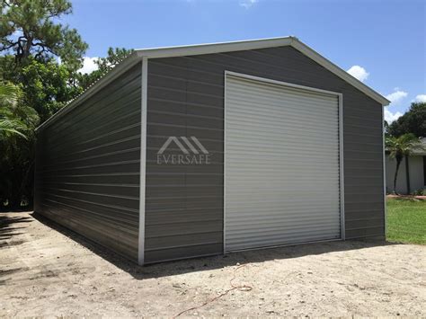 24x30 steel garage building | Single Car Garage | Immediate Pricing