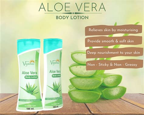 Aloe Vera Body Lotion - Vganic (VRA Groups)