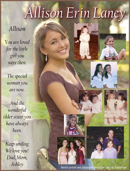 senior page, dedication page, custom annual ad with my photos | Senior ads, Senior yearbook ads ...